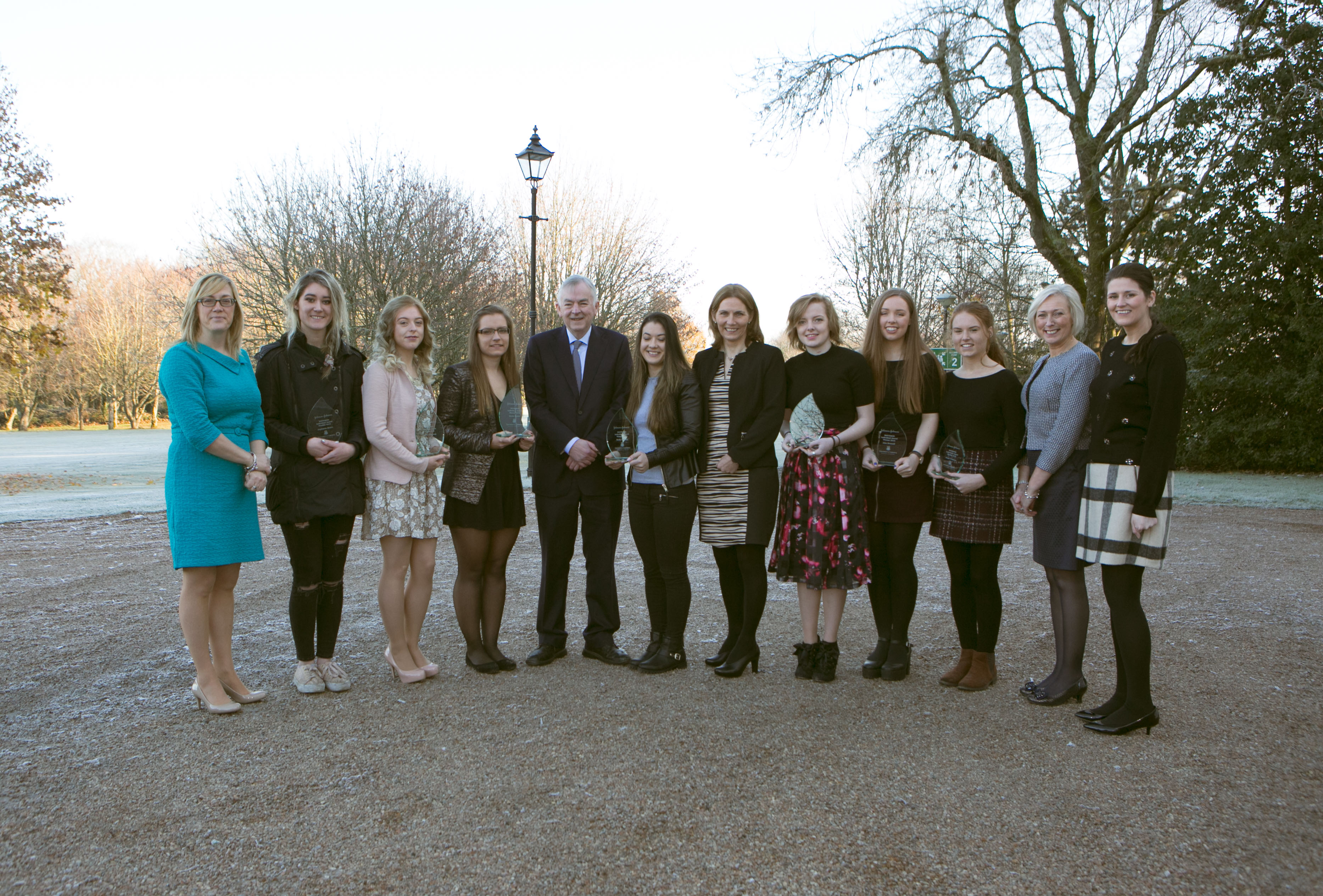 Pictured at the Women in STEM Awards in the University of Limerick were: Prof Don Barry, President of the University of Limerick Picture Credit Brian Gavin Press 22