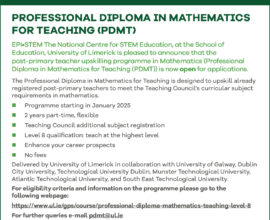 APPLY NOW! ON-LINE APPLICATION SYSTEM OPEN FOR PDMT